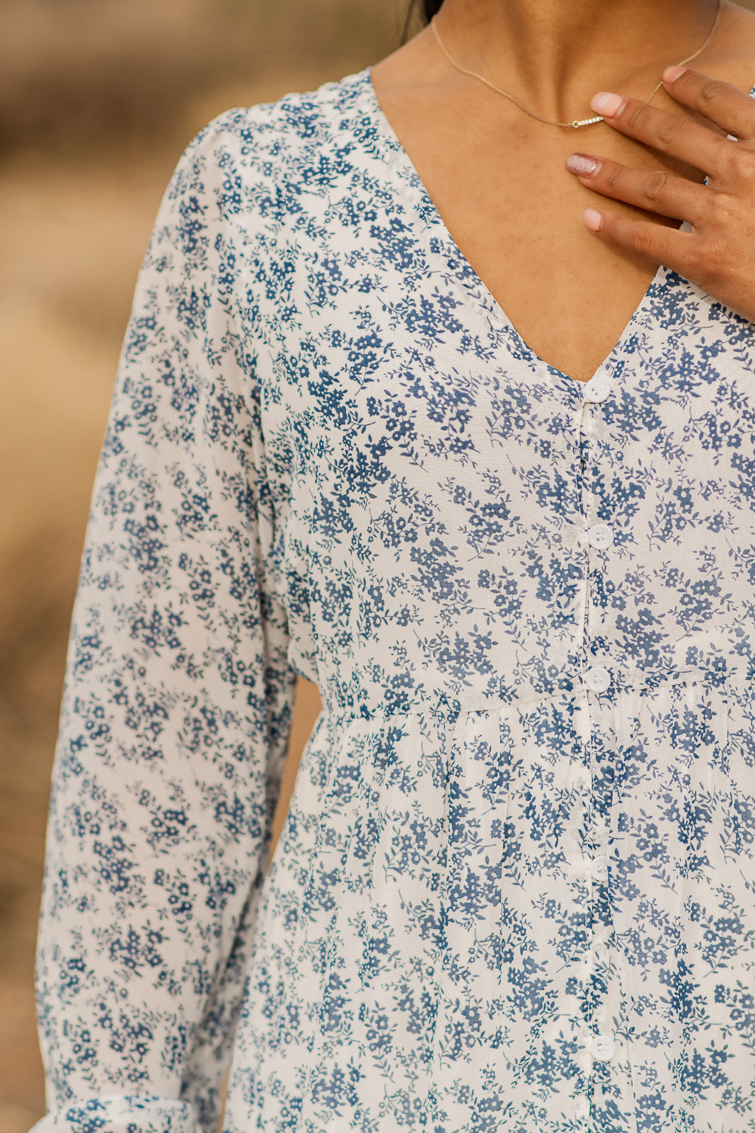 Vintage Blue Maxi