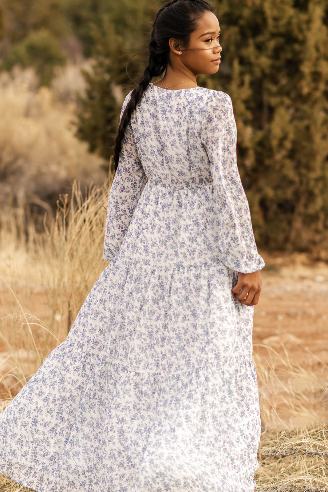 Vintage Blue Maxi